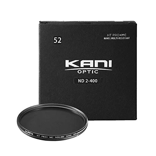 [KANI] 카메라 필터 ND 필터 가변 식 가변 ND2-400 (52mm)