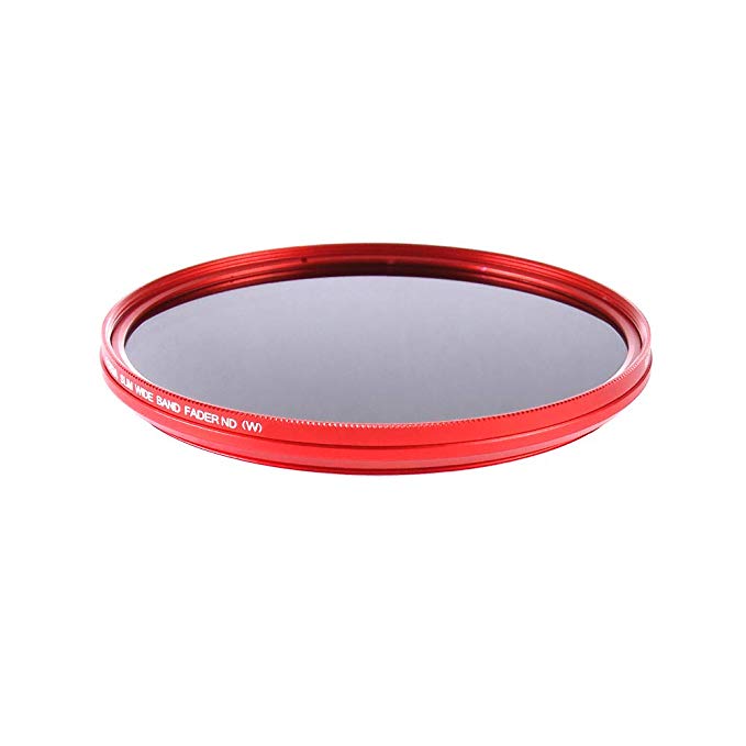 (호토가) FOTGA 40.5 밀리미터 슬림 페이더 ND 렌즈 필터 조절 가변 중성 밀도 ND2 - ND400 (40.5mm)