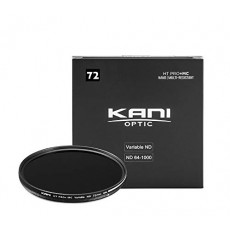 [KANI] 렌즈 필터 ND 필터 가변 식 가변 감광 필터 HT PRO + MC ND64-1000 (72mm)
