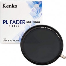 Kenko 가변 ND 필터 52mm PL FADER ND3-ND400 무단계 조절 레버 부착 일제 933688