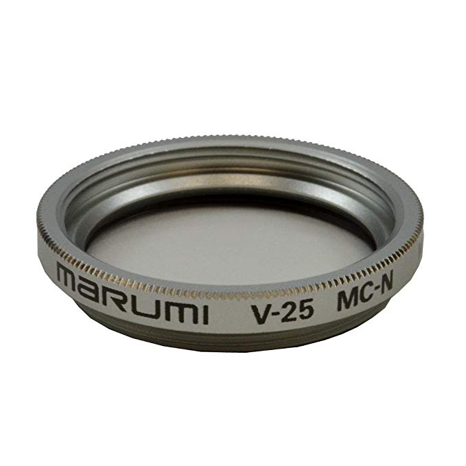 MARUMI 렌즈 필터 25mm MC-N V25mm 실버 렌즈 보호 캠코더