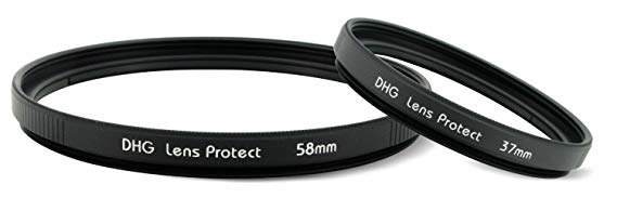 MARUMI 보호 필터 DHG 렌즈 프로텍트 W 팩 37 / 58mm 세트 33046