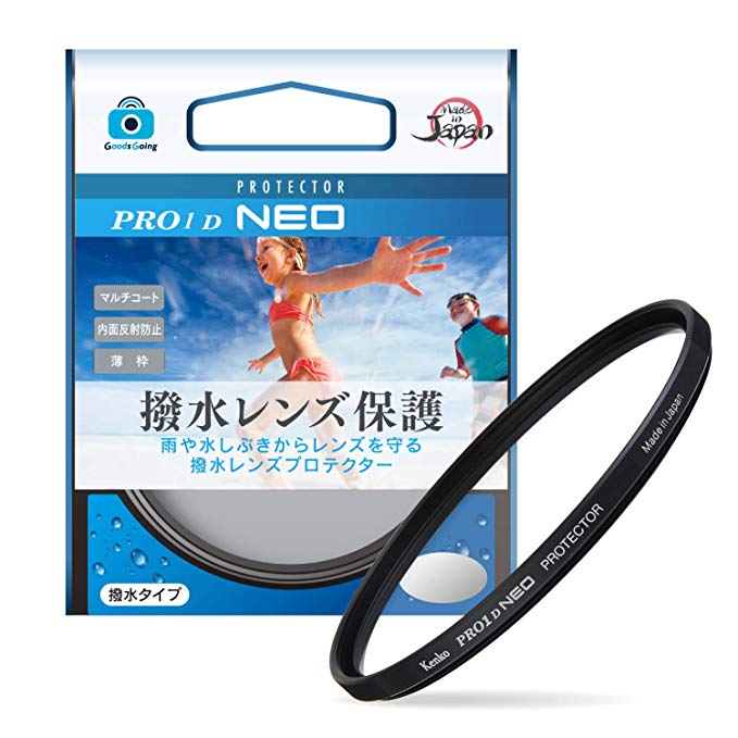 【Amazon 한정 브랜드] Kenko 43mm 발수 렌즈 필터 PRO1D 보호 NEO 렌즈 보호용 발수 방오 코팅 얇은 테두리 일제 813423