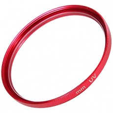 에후호토 F-Foto 보호 렌즈 필터 슬림 타입 레드 각사 대응 평면 UV 보호 필터 빨간색 (67mm 레드) F67-RED