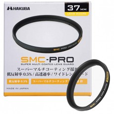 HAKUBA 37mm 렌즈 필터 보호 SMC-PRO 렌즈 가드 높은 투과율 얇은 테두리 일제 CF-SMCPRLG37