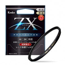 Kenko 렌즈 필터 ZX 프로텍터 77mm 렌즈 보호용 발수 발유 코팅 부동 프레임 시스템 일제 277324