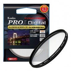 Kenko 렌즈 필터 PRO1D R- 크로스 스크린 (W) for wide-angle lens 77mm 크로스 효과 용 327777