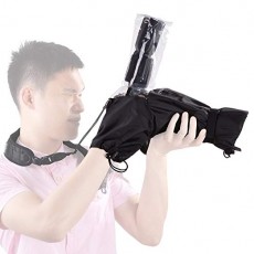 Tycka 카메라 레인 레인 자켓 방수 및 防雪 및 방진 카메라 스트랩과 플래시에 연결 가능한 액정 화면 확인 가능 10 매의 흡착 종이 및화물 봉투 포함 SLR
