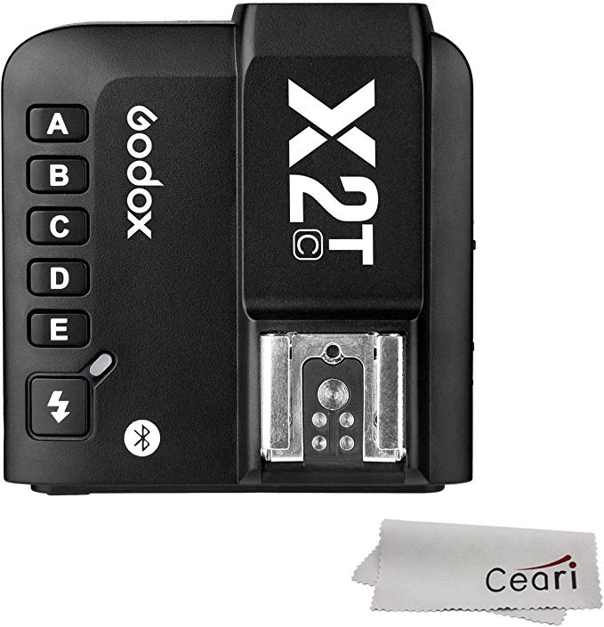 [GODOX 공인 대리점 / 일본어 설명서 부] Godox X2T-C TTL 무선 플래시 트리거 Canon 카메라 대응 품 1 / 8000s HSS 기능 5 개의