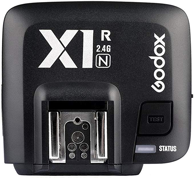 Godox X1R-N TTL 2.4G 무선 플래시 트리거 수신기 Nikon 디지털 SLR 카메라 용 X1N 트리거 용