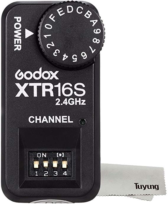 Godox XTR-16S 2.4G 무선 수신기 X- 시스템 리모콘 플래시 수신기 VING V860II V850II V860 V850 용 (XTR-16S)