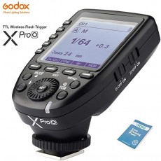 Godox Xpro-O 2.4G TTL 무선 플래시 트리거 빠른 동기화 1/8000 X 시스템 고속, 올림푸스 파나소닉 카메라 용 빅 LCD 스크린 송신기 포함