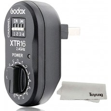 Godox XTR-16 수신기 무선 2.4G X- 시스템 리모콘 플래시 수신기 X1C X1N XT-16 Wistro AD360 / DE / QT / DP / QS