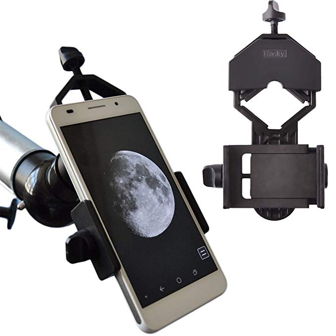 Gosky 유니버설 셀 전화 어댑터 마운트 - 호환 두눈 Monocular 필드 스코프 망원경 microscope-for Iphone Sony Samsung 등 