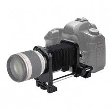 Mugast 매크로 확장 벨로우즈 프로 매크로 클로즈업 벨로우즈 전자 벨로우즈 니콘 F 마운트 렌즈 용 벨로우즈 액세서리 Nikon, Sony, Canon DSL