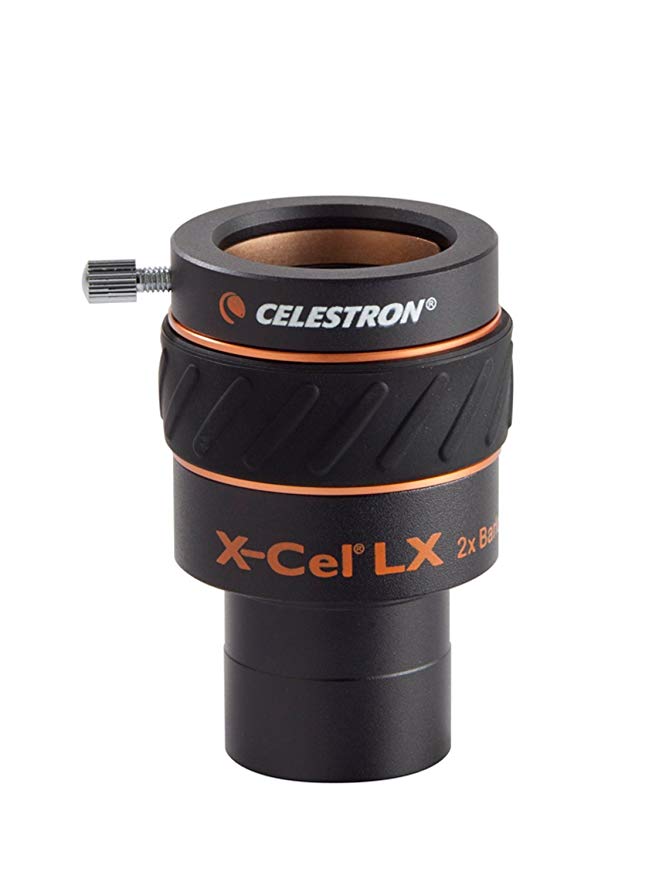 [일본 정품] CELESTRON 천체 망원경 액세서리 2X 발로 렌즈 X-cel LX (31.7mm) CE93529