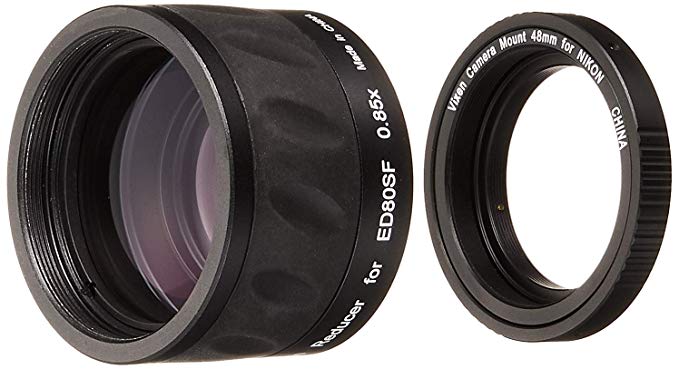 Vixen 천체 망원경 액세서리 보정 렌즈 감속기 ED80Sf Nikon 용 37231-7