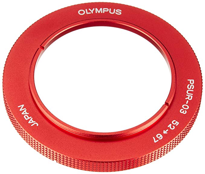 OLYMPUS 스텝 업 링 52-67mm 방수 프로텍터 용 PSUR-03