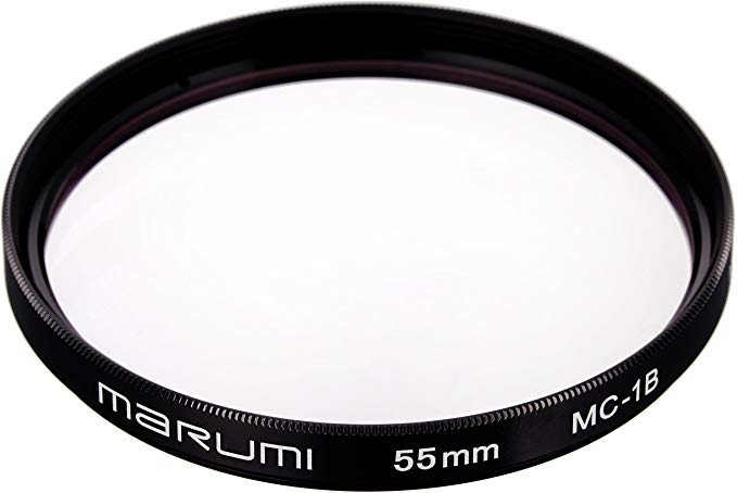 MARUMI 렌즈 필터 55mm MC-1B 55mm 스카이 라이트 색조 보정 렌즈 보호용