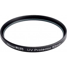 NinoLite UV 필터 52mm 카메라 렌즈 보호 AF 대응 필터 위에 렌즈 캡이 가능한 구조
