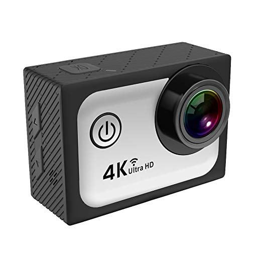 OVTECH 360도 카메라 파노라마 카메라 3D · VR 액션 카메라 30 미터 방수 (Q5H3, 회색) 그레이