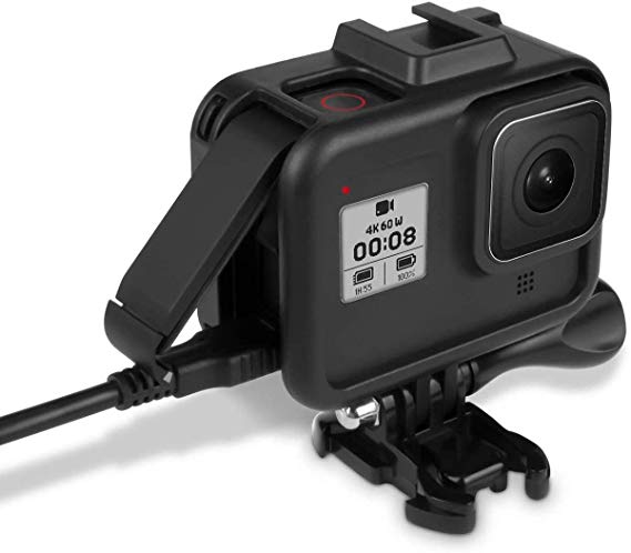 XIAOYINREN GoPro HERO 8 BLACK 용 보호 프레임 강화 플라스틱 프레임 착탈 편리 충격 방지 프레임 케이스