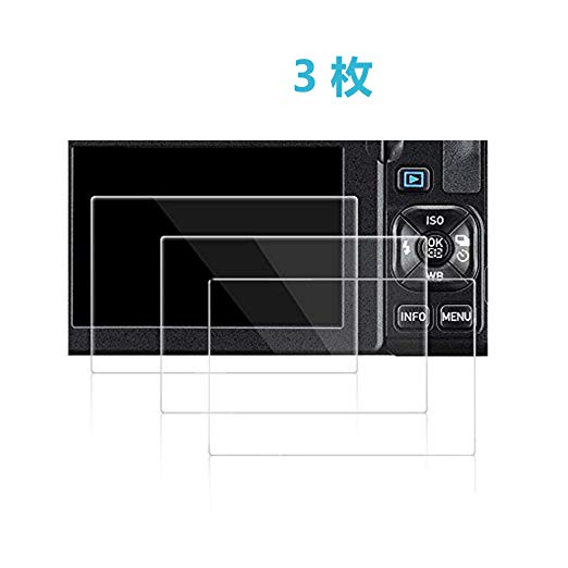 Alovexiong 3 장 For Pentax K-70 강화 유리 화면 보호기 9h 경도 0.3 mm 초박형 액정 커버 안티 스크래치 강화 유리 보호 필름