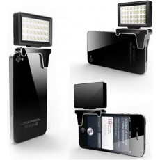 BOWER iPhone / 스마트 폰 카메라 & 비디오 촬영용 LED 조명 VLSMLED