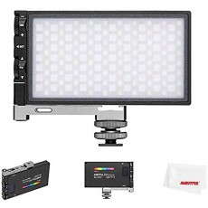 AMBITFUL K10 RGB LED 비디오 라이트 휴대용 사진 라이트 2500-8500K 조광 0-360 컬러 미니 포켓 사이즈 9 개의 적용 가능한 상태 모드