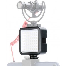Ulanzi 울트라 브라이트 LED 비디오 라이트 - DJI OSMO Mobile 2를위한 LED 49 고휘도 휴대용 고출력 패널 비디오 조명, LED 조명 Zh
