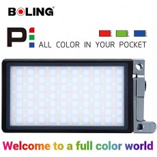 BOLING BL-P1 LED 비디오 라이트 2500k ~ 8500k 0 ~ 360 ° 컬러 채도 조정 밝기 조정 | 0 ~ 100 % 140 분의 대기 시간 효