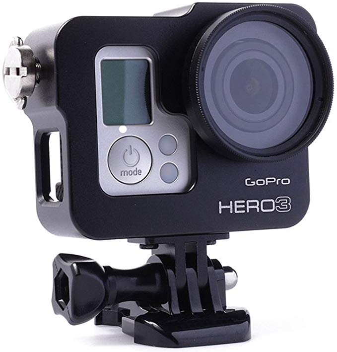 GoPro Hero4 카메라 용 알루미늄 Pinhen 메탈 스켈레톤 보호 케이스 Aluminium Metal Protective Case For Hero 4 3 