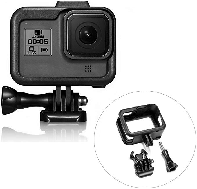 SHEAWA Gopro Hero 8 케이스 보호 케이스 확장 마운트 어댑터 충격이나 상처로부터 보호 각 촬영 액세서리를 장착 가능