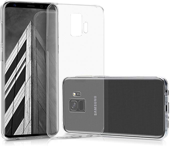 kwmobile Samsung Galaxy S9 케이스 - 스마호카바 - 휴대 보호 케이스 투명 삼성 갤럭시 투명