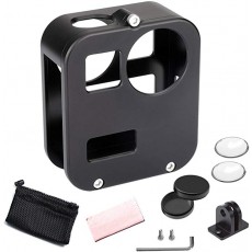 LICHIFIT GoPro Max 커버 gopro max 스포츠 카메라 하우징 케이스 알루미늄 프레임 케이지 케이스 보호용 흠집 방지 액세서리