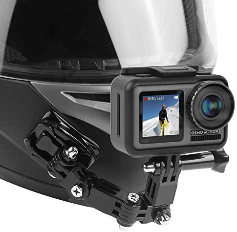 Taoric GoPro Hero 8 7 6 5 / DJI Osmo Action 용 오토바이 브래킷 브래킷 지원 SJCAM SJ4000 EKEN H9 H9R