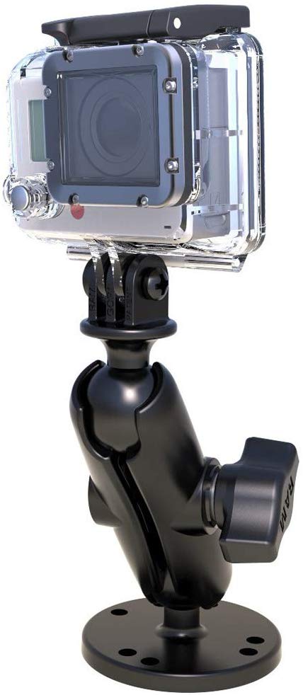 RAM MOUNT 램 마운트 라운드 기반 M for GoPro RAM-B138-GOP1