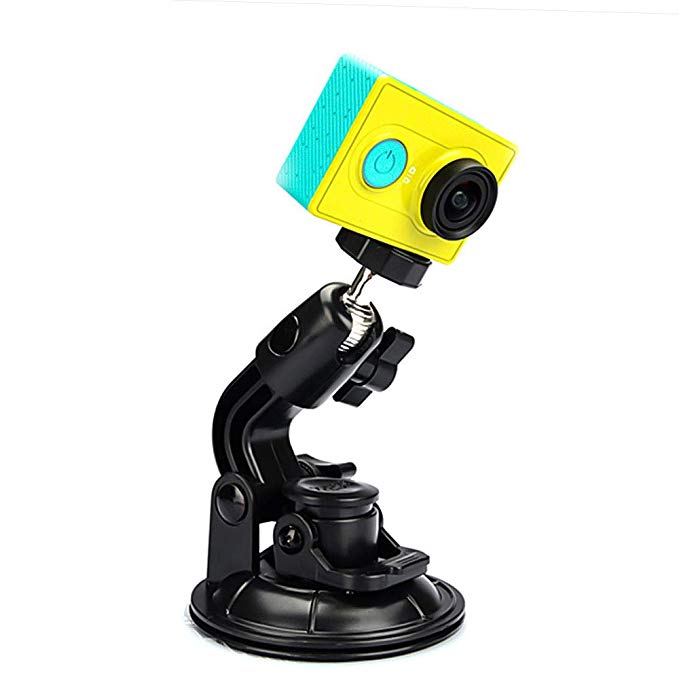 빨판 카메라 마운트 1 / 4X20 매우 강력한 360 회전 디지털 마운트 자동차 카메라 빨판있는 흡입 컵 마운트 탈착 쉽게 디지털 카메라 / GoPro Hero