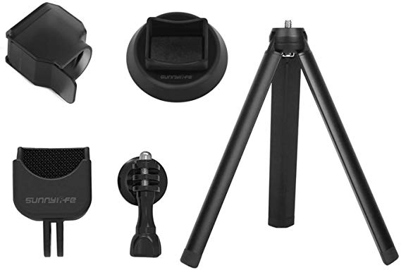 DJI OSMO POCKET 전용 마운트 어댑터 장착 어댑터 1/4 어댑터 GOPRO 어댑터 다기능 어댑터 기반 렌즈 커버 셀프 타이머 배낭 배낭 삼각대 카메라 