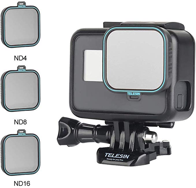 TELESIN Gopro hero7black / hero6 / hero5 렌즈 필터 ND 감광 필터 ND4 ND8 ND16 카메라