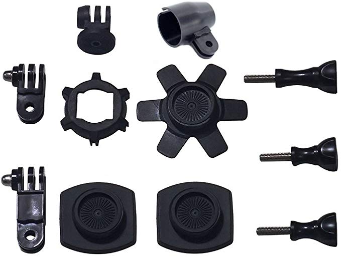 REC-MOUNTS 회전 접착 마운트 타입 1 Rotary Self-adhesive mount (접착식 커브 + 접착식 플랫 마운트) for 파나소닉 웨어러블 카