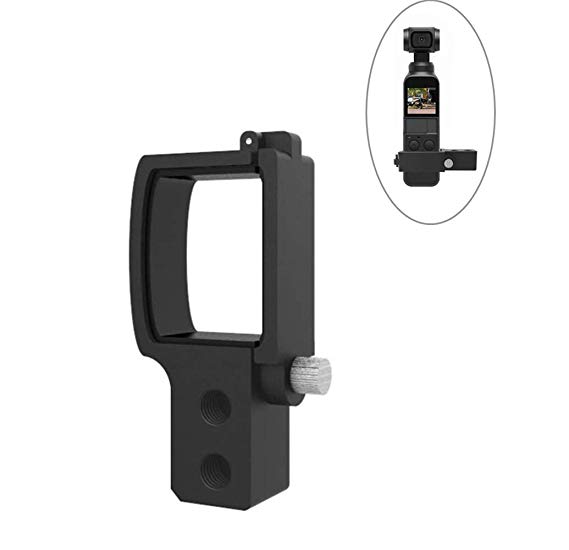 Lichifit osmo pocket 확장 마운트 DJI OSMO POCKET 확장 브라켓 확장 모듈 알루미늄 1 / 4 & 3 / 8 나사 구멍 액세서리