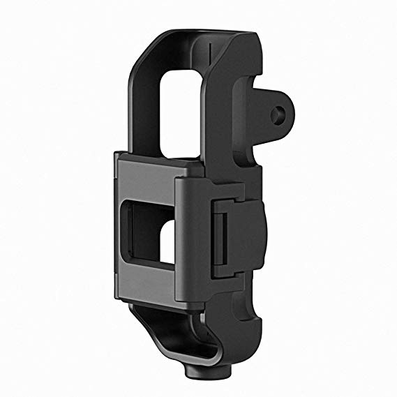 DELUXEFOX DJI OSMO POCKET 확장 마운트 어댑터 브래킷 1/4 나사 구멍 액세서리 블랙 보호 커버 확장 마운트 어댑터 셀카 봉 등의 촬영 액세서