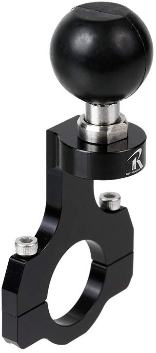 [REC-MOUNT25]베이스 마운트 부 (C 파트) C5 좁은 파이프 클램프베이스 22.2mm 블랙 [RM25-C5] 블랙