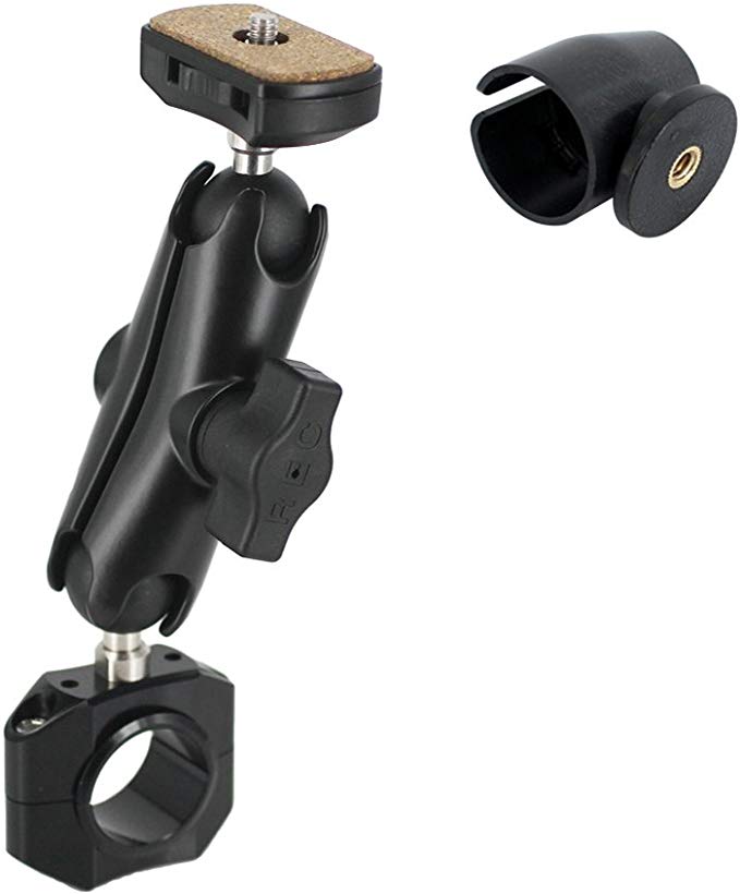 REC-MOUNTS 자전거 핸들 마운트 세트 타입 B Bar Mount Set for 파나소닉 웨어러블 카메라 HX-A1H / HX-A500 용 [PS-21BBK