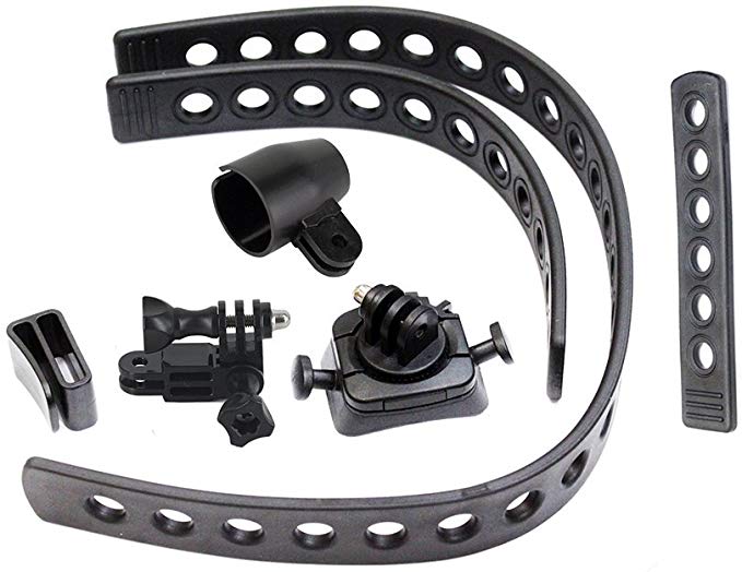 REC-MOUNTS 회전 플렉스 스트랩 마운트 Rotary Flex Strap Mount for 파나소닉 웨어러블 카메라 HX-A1H / HX-A500 용 파이프