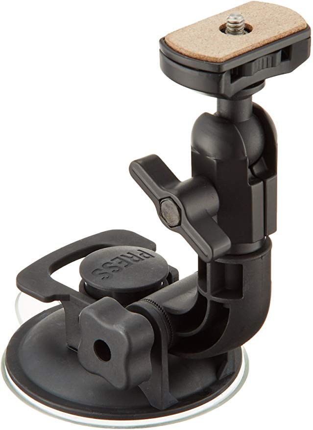 REC-MOUNTS 흡입 컵 마운트 Suction Cup Mount for 파나소닉 웨어러블 카메라 HX-A1H / HX-A500 용 곡면 대응 반영구적으로 사용