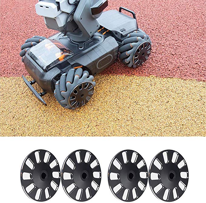 Taoric DJI RoboMaster S1 용 4pcs 보호 휠 (알루미늄 합금 보호 휠)