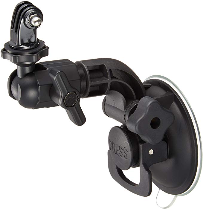 REC-MOUNTS 흡입 컵 마운트 Suction Cup Mount for SHIMANO (시마노) 스포츠 카메라 CM-1000 용 곡면 대응 반영구적으로 사용할