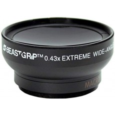 BEASTGRIP 컨버전 렌즈 Beastgrip 0.43x 슈퍼 와이드 렌즈 (매크로) 37mm 필터 지름 대응 BG-SW